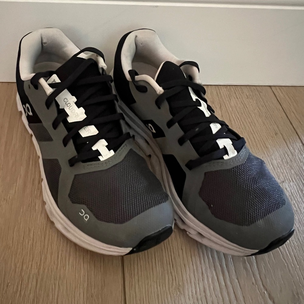 On Cloud Running Cloudrunner Black/Grey Sneakers … - image 1